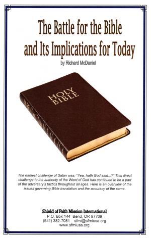 The Battle for the Bible and Its Implications for Today