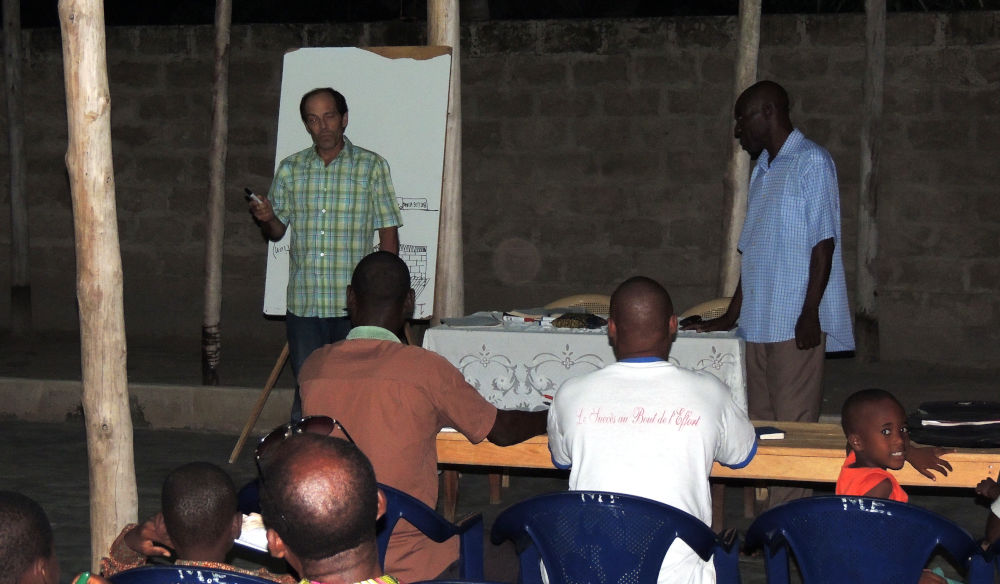 teacing in Togo, Africa